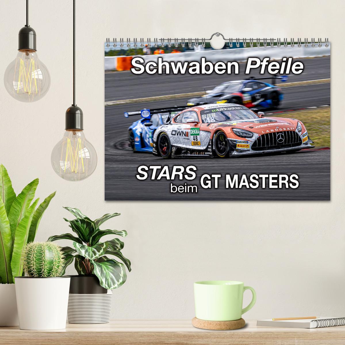 Bild: 9783383833717 | Schwaben Pfeile - STARS beim GT MASTERS (Wandkalender 2025 DIN A4...