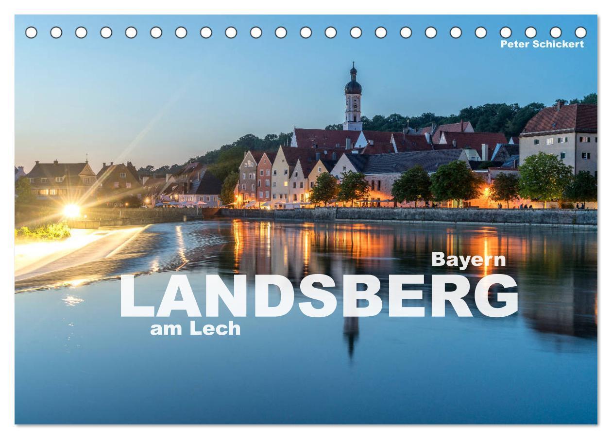 Cover: 9783675680555 | Landsberg am Lech (Tischkalender 2024 DIN A5 quer), CALVENDO...