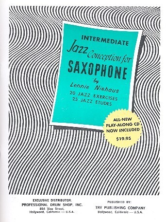 Cover: 9781934638026 | Intermediate Jazz Conception for Saxophone | Lennie Niehaus