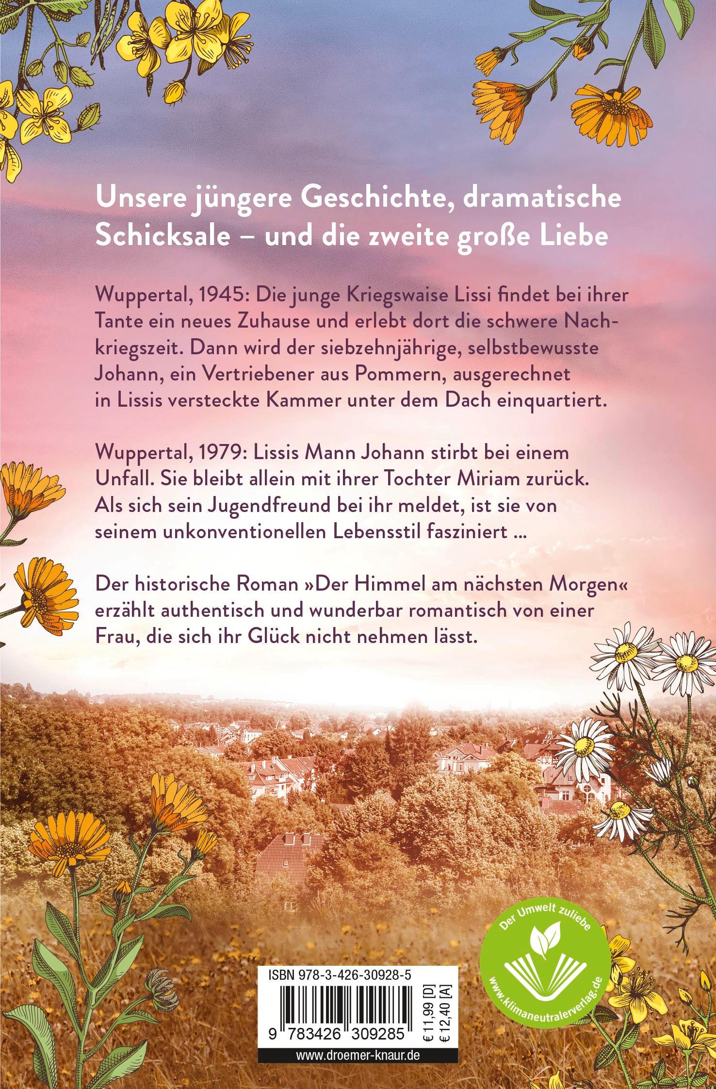 Rückseite: 9783426309285 | Der Himmel am nächsten Morgen | Roman | Ira Laudin | Taschenbuch