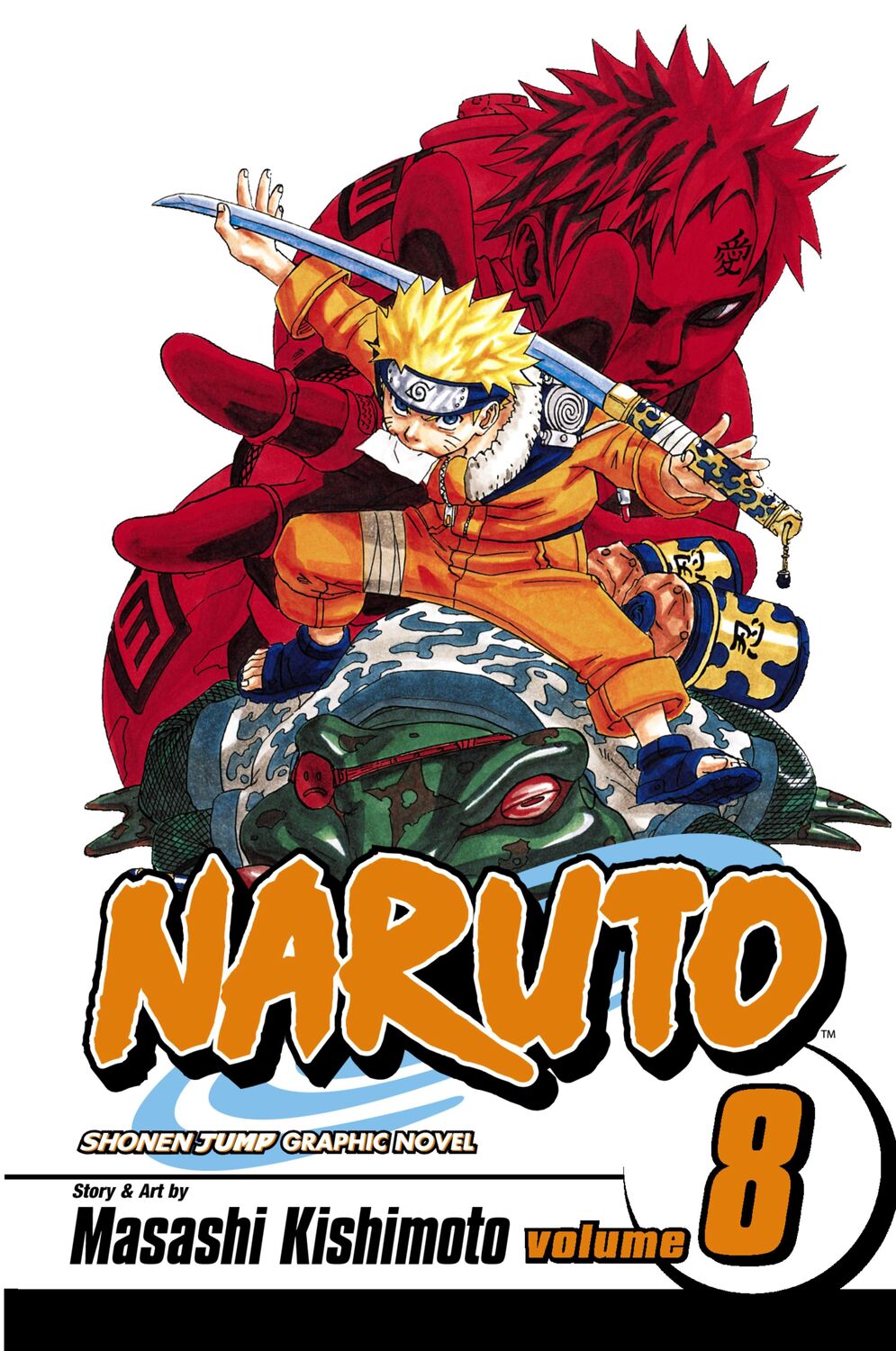 Cover: 9781421501246 | Naruto, Vol. 8 | Life-And-Death Battles | Masashi Kishimoto | Buch