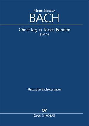 Cover: 9790007041496 | Christ lag in Todes Banden (Klavierauszug) | Johann Sebastian Bach