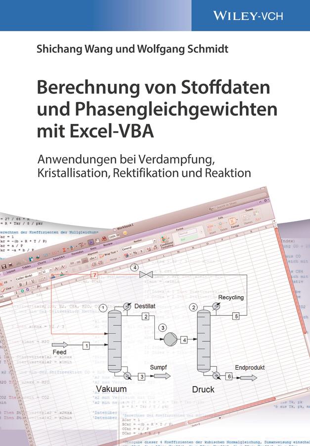 Cover: 9783527341047 | Berechnung von Stoffdaten und Phasengleichgewichten mit Excel-VBA