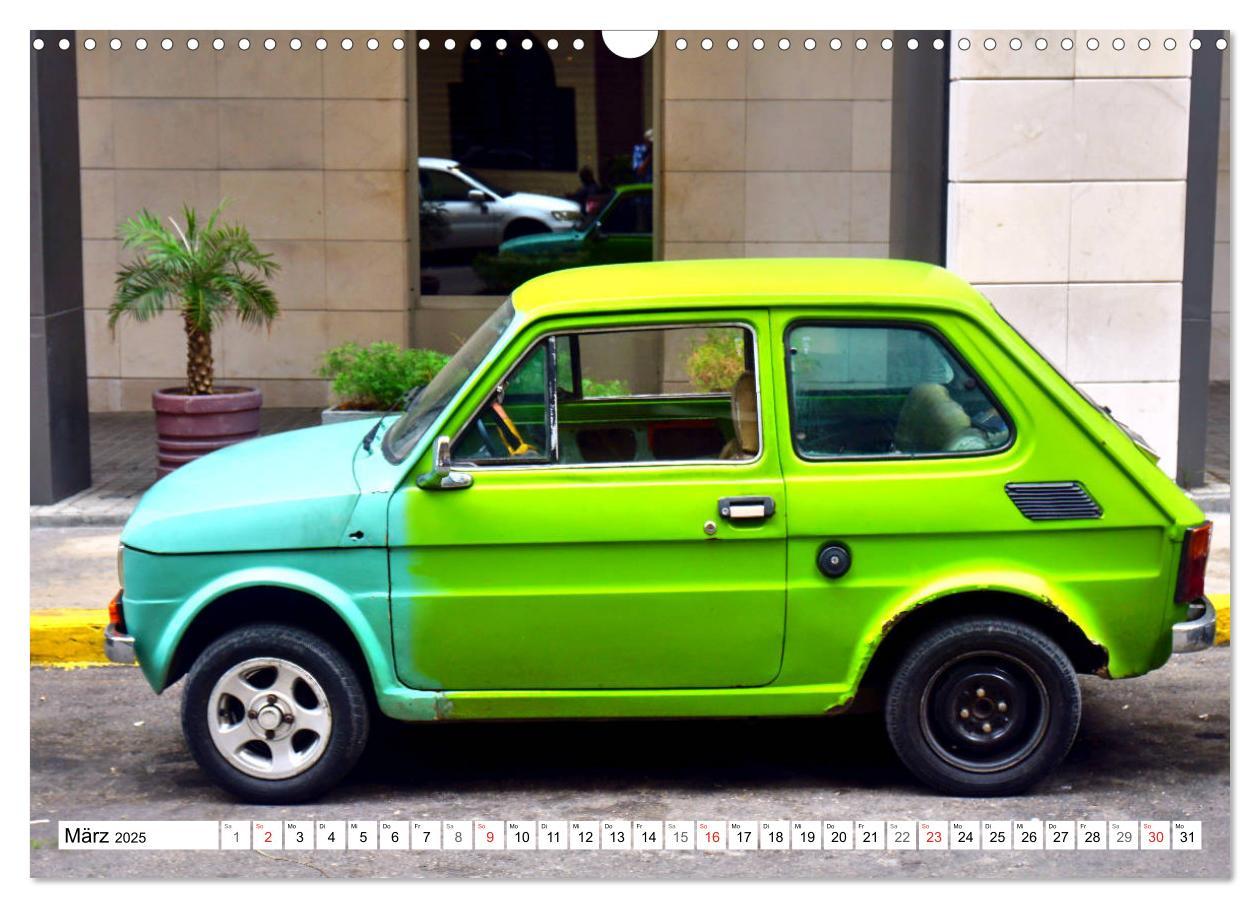 Bild: 9783435205011 | Polski Fiat 126p - Kult auf Kuba (Wandkalender 2025 DIN A3 quer),...