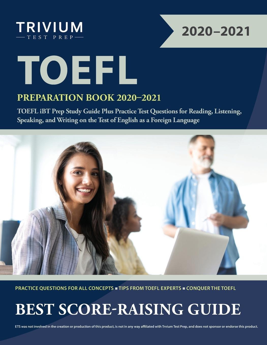 Cover: 9781635308303 | TOEFL Preparation Book 2020-2021 | Trivium Toefl Exam Prep Team | Buch