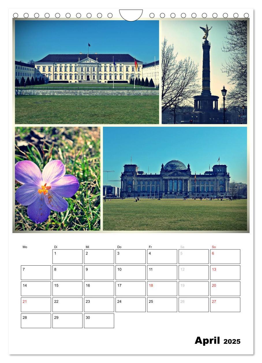 Bild: 9783457066386 | BERLIN / Planer (Wandkalender 2025 DIN A4 hoch), CALVENDO...