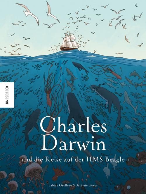 Cover: 9783957283139 | Charles Darwin und die Reise auf der HMS Beagle | Die Comic-Biografie