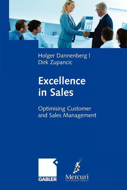 Cover: 9783834910066 | Excellence in Sales | Optimising Customer and Sales Management | Buch