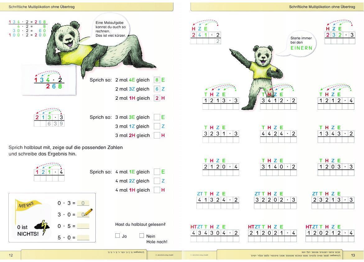 Bild: 9783946904663 | Ich kann schriftlich multiplizieren und dividieren - 2 Arbeitshefte...