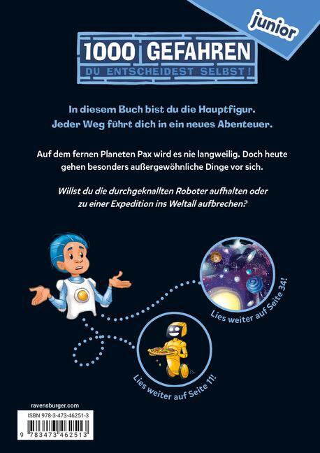 Bild: 9783473462513 | 1000 Gefahren junior - Abenteuer auf Planet Pax (Erstlesebuch mit...