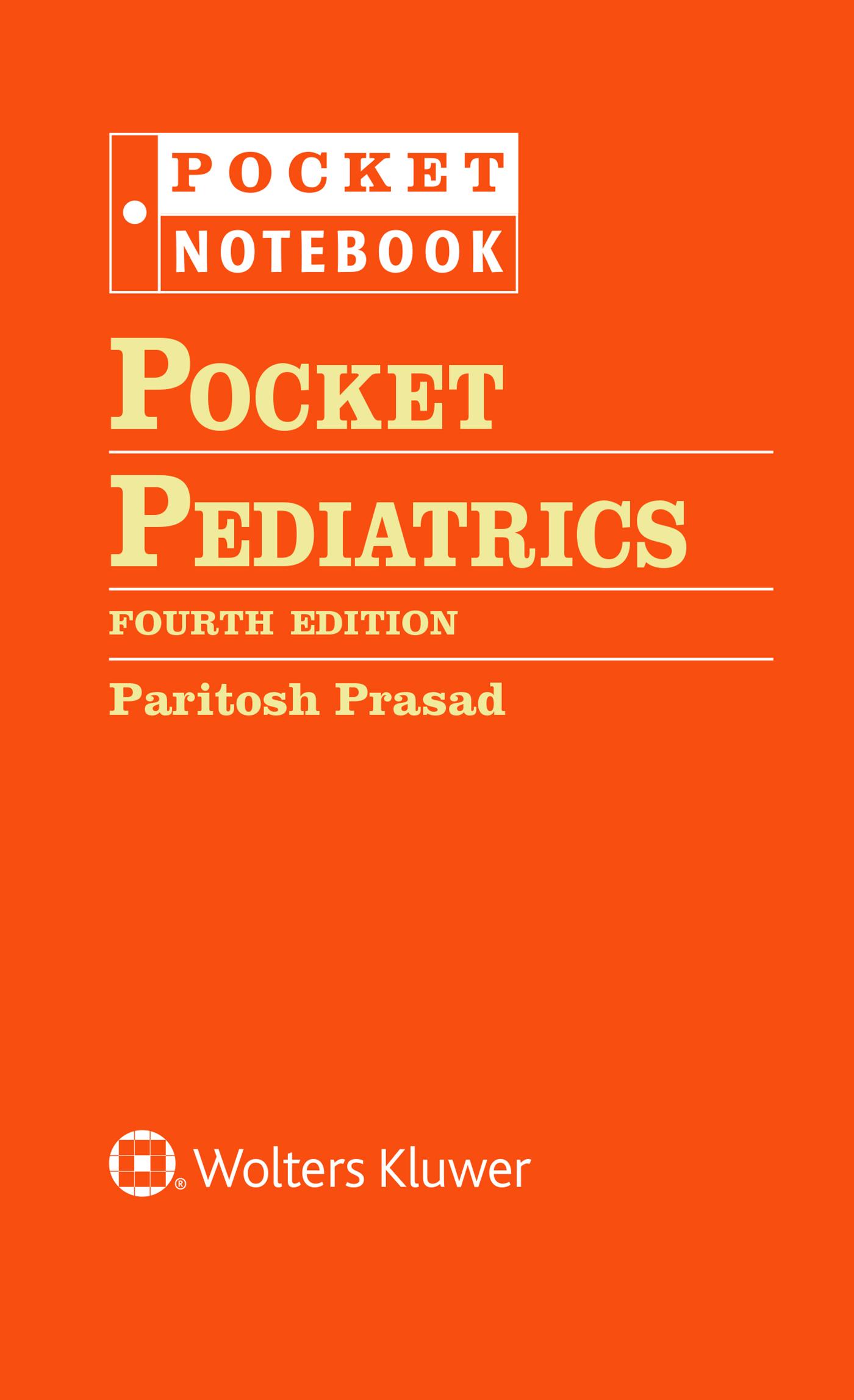 Cover: 9781975214531 | Pocket Pediatrics | Paritosh Prasad | Englisch | 2024