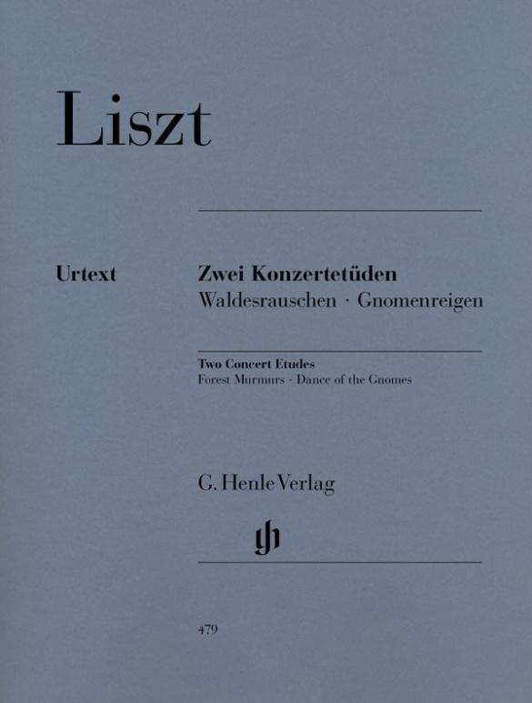 Cover: 9790201804798 | Liszt, Franz - Zwei Konzertetüden | Instrumentation: Piano solo | Buch