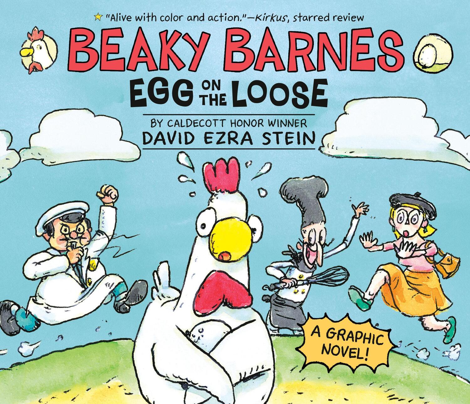 Cover: 9780593094778 | Beaky Barnes: Egg on the Loose | A Graphic Novel | David Ezra Stein
