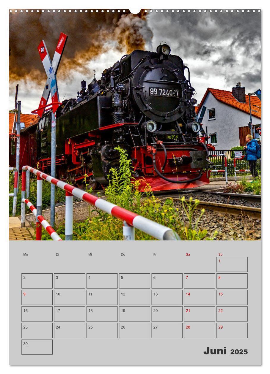 Bild: 9783383821301 | Brockenbahn - Terminplaner (hochwertiger Premium Wandkalender 2025...