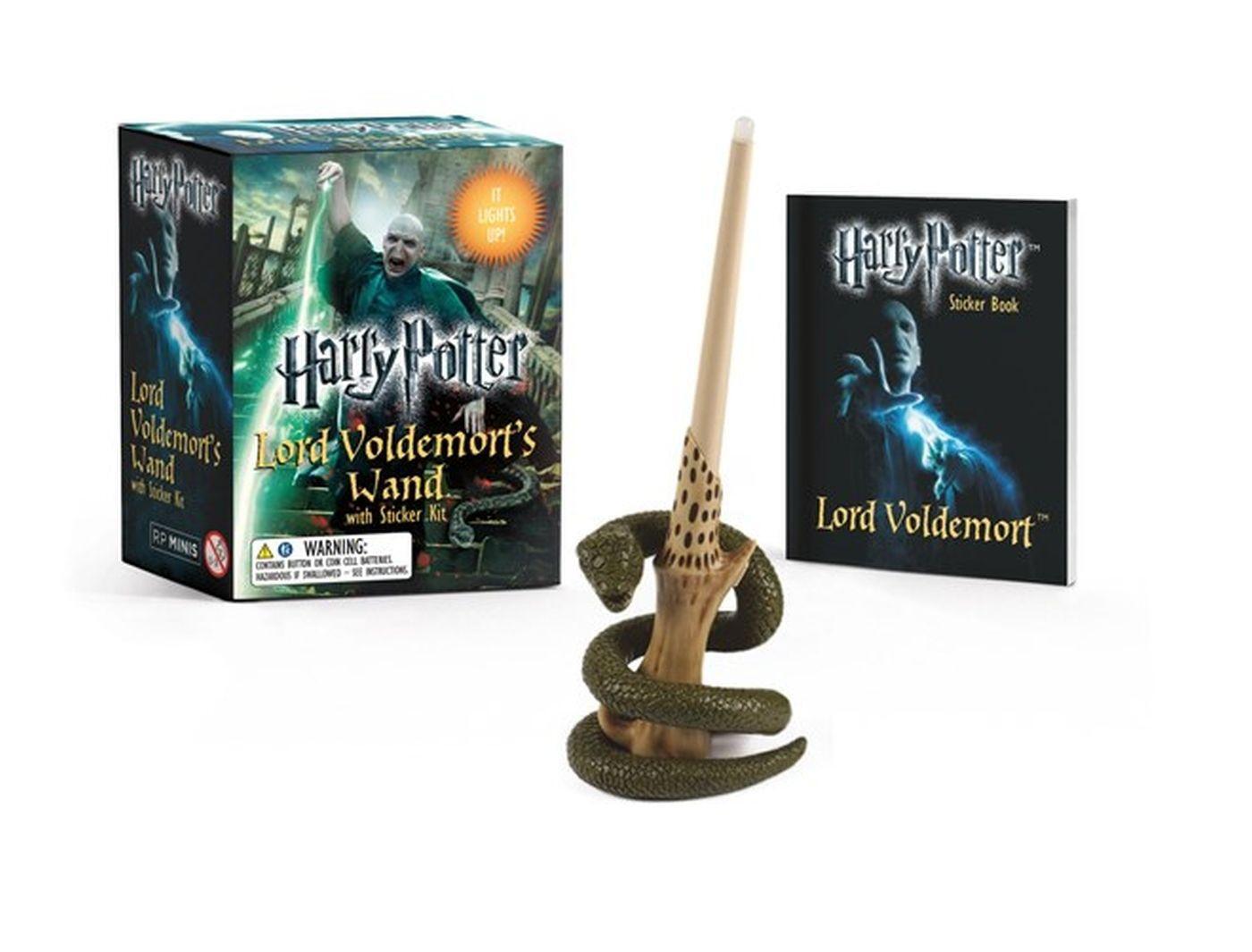 Cover: 9780762452415 | Harry Potter Voldemort's Wand with Sticker Kit | Lights Up! | Buch