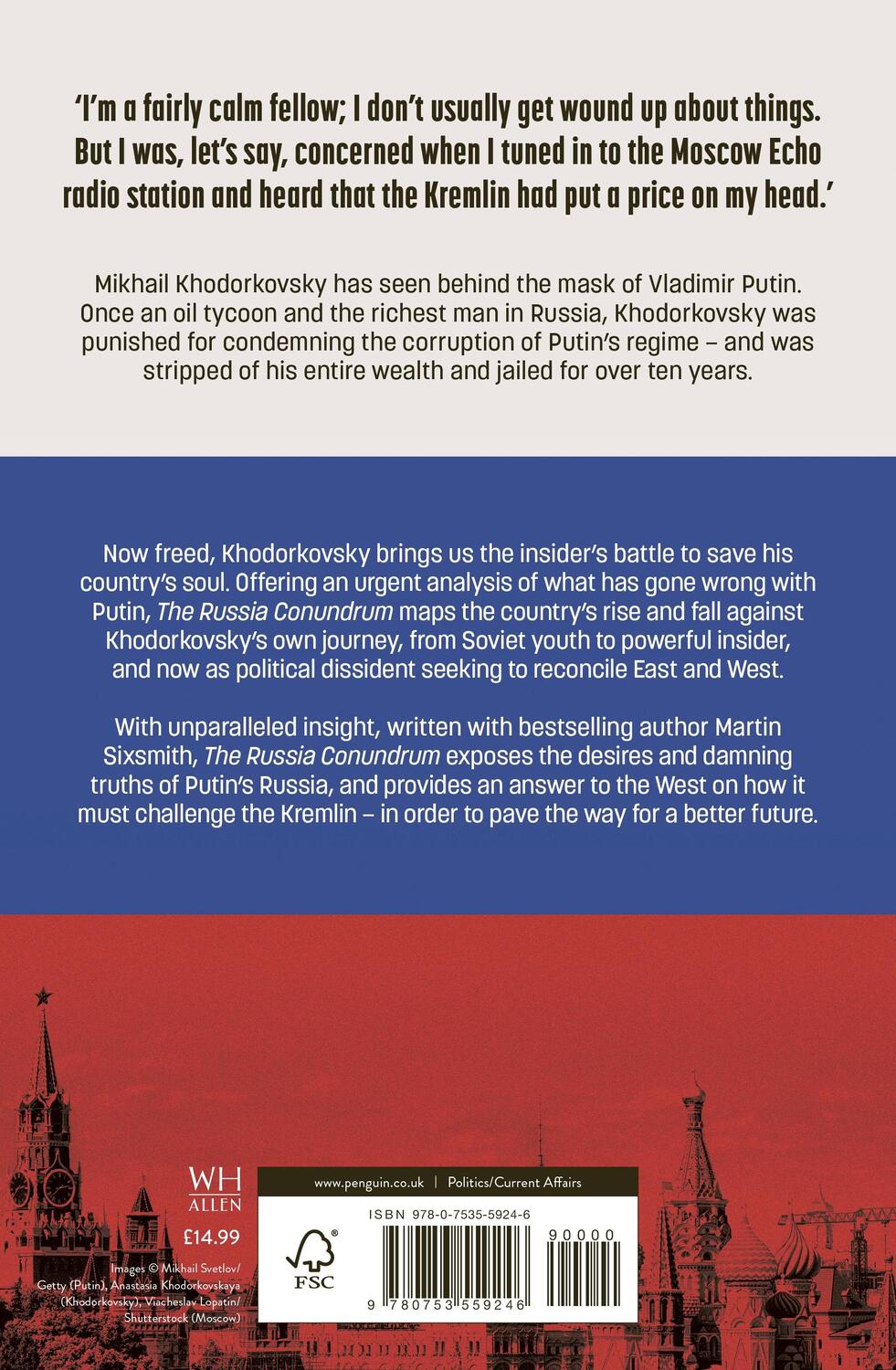 Rückseite: 9780753559246 | The Russia Conundrum | Mikhail Khodorkovsky (u. a.) | Taschenbuch | X