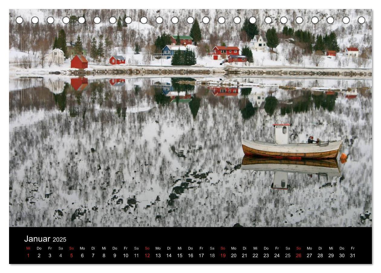 Bild: 9783435792658 | Norwegen 2025 (Tischkalender 2025 DIN A5 quer), CALVENDO...