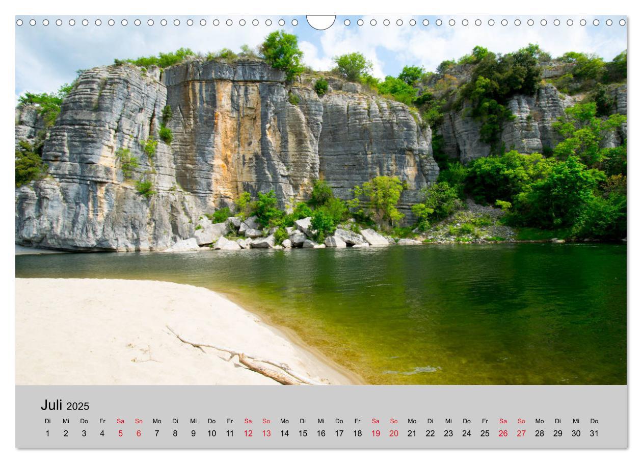 Bild: 9783435237142 | Bezaubernde Ardèche (Wandkalender 2025 DIN A3 quer), CALVENDO...