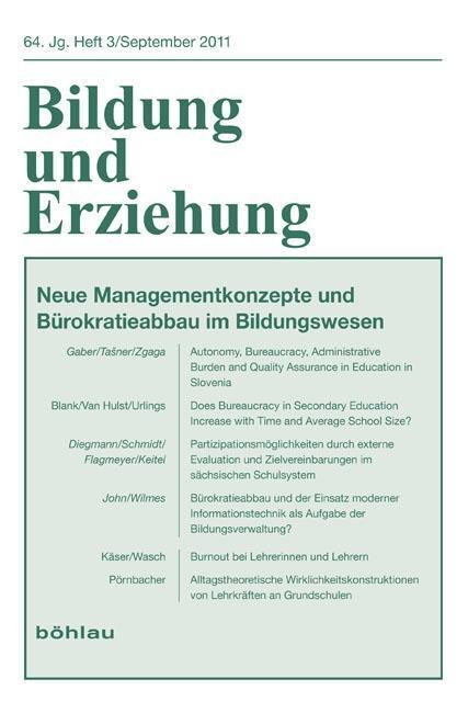 Cover: 9783412207939 | Neue Managementkonzepte und Bürokratieabbau im Bildungswesen | Buch