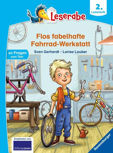 Cover: 9783473460489 | Flos fabelhafte Fahrrad-Werkstatt - Leserabe ab 2. Klasse -...