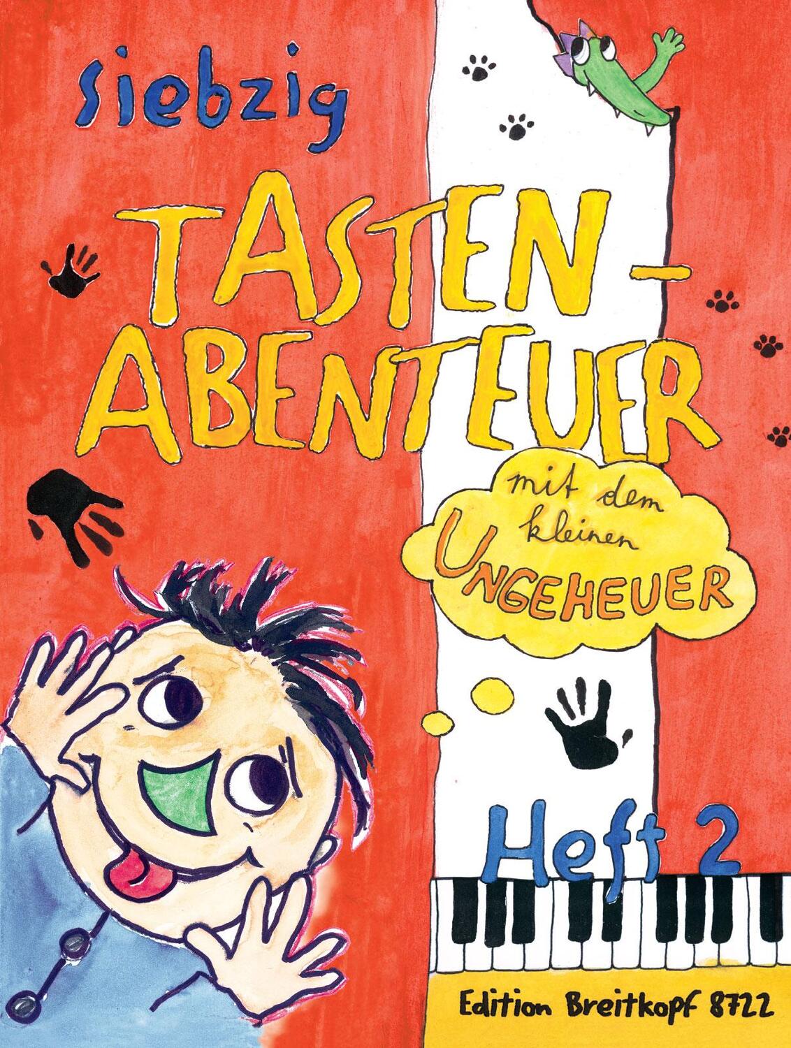 Cover: 9790004181065 | 70 Tastenabenteuer Band 2 | Klavierstücke für Anfänger - Heft 2 | 2001