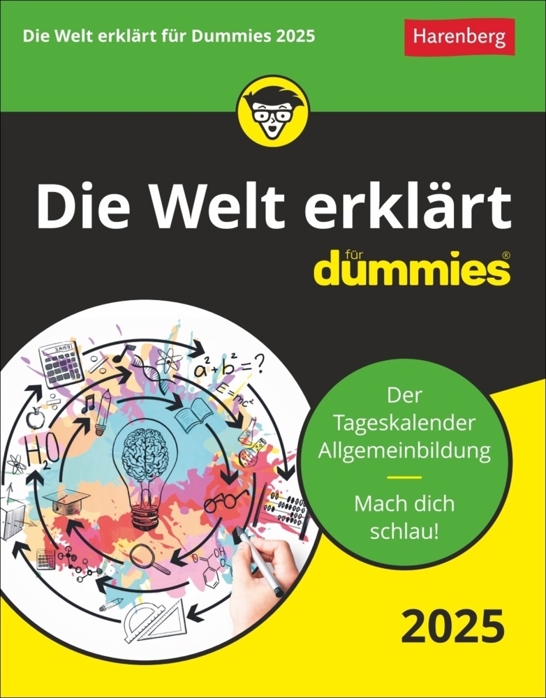 Cover: 9783840035470 | Die Welt erklärt für Dummies Tagesabreißkalender 2025 | Kalender