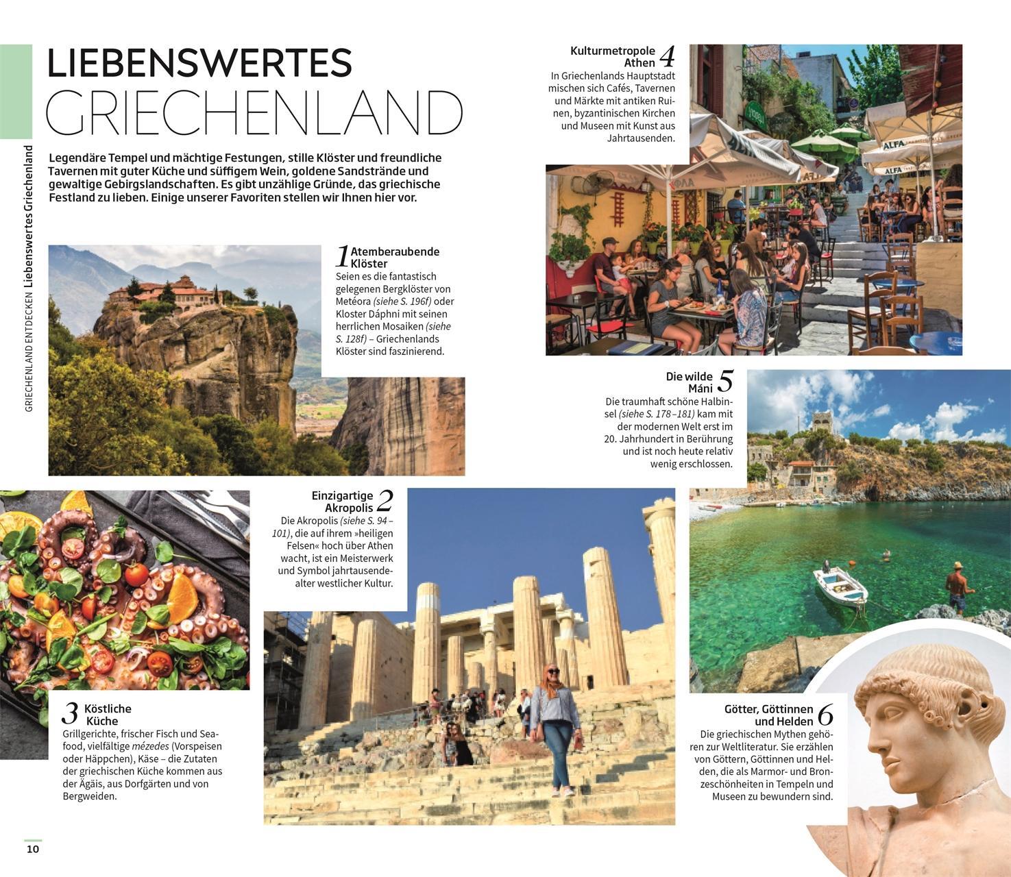 Bild: 9783734207921 | Vis-à-Vis Reiseführer Griechenland, Athen &amp; Festland | Reise | Buch