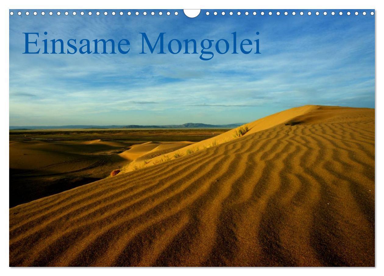 Cover: 9783435718610 | Einsame Mongolei (Wandkalender 2025 DIN A3 quer), CALVENDO...