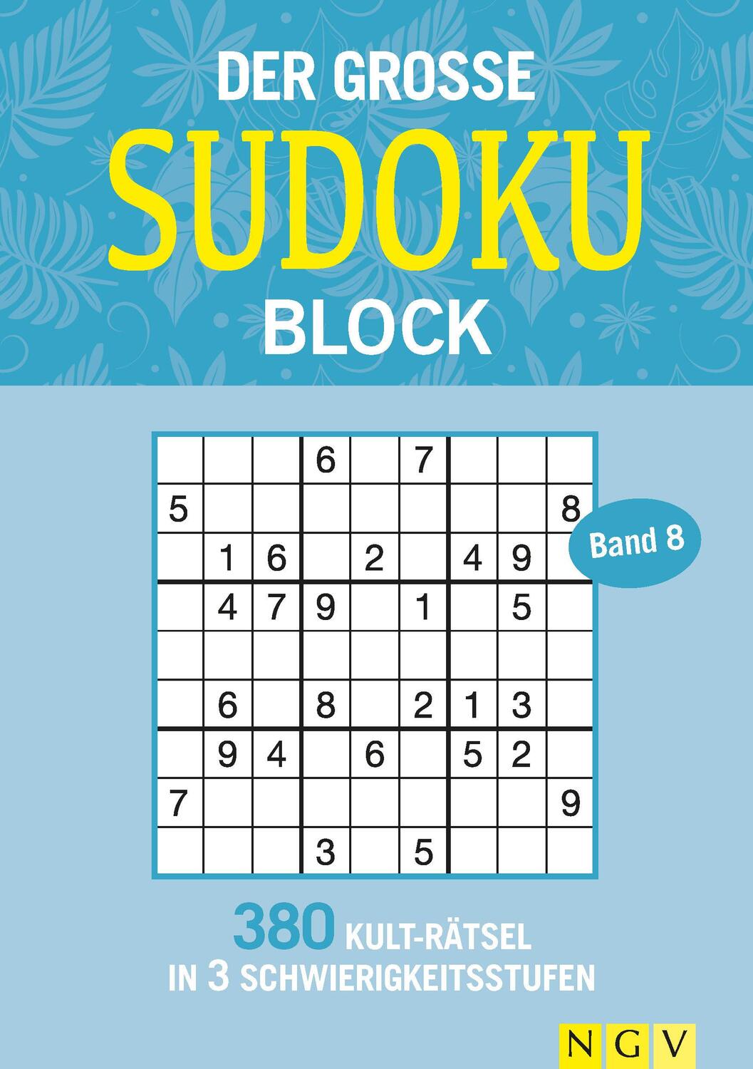 Cover: 9783625195986 | Der große Sudoku-Block Band 8 | Taschenbuch | Der große Sudokublock