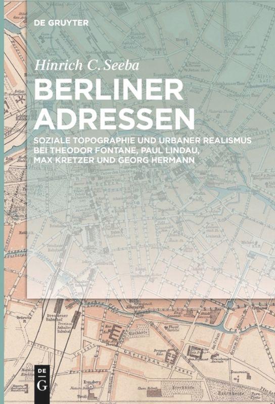 Cover: 9783110568400 | Berliner Adressen | Hinrich C. Seeba | Taschenbuch | Paperback | VII