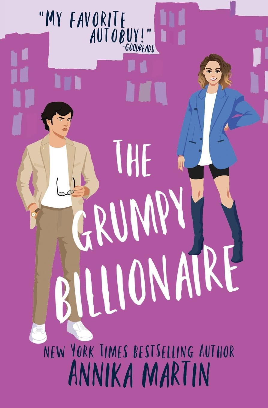 Cover: 9781944736422 | The Grumpy Billionaire | A grumpy-sunshine romance | Annika Martin