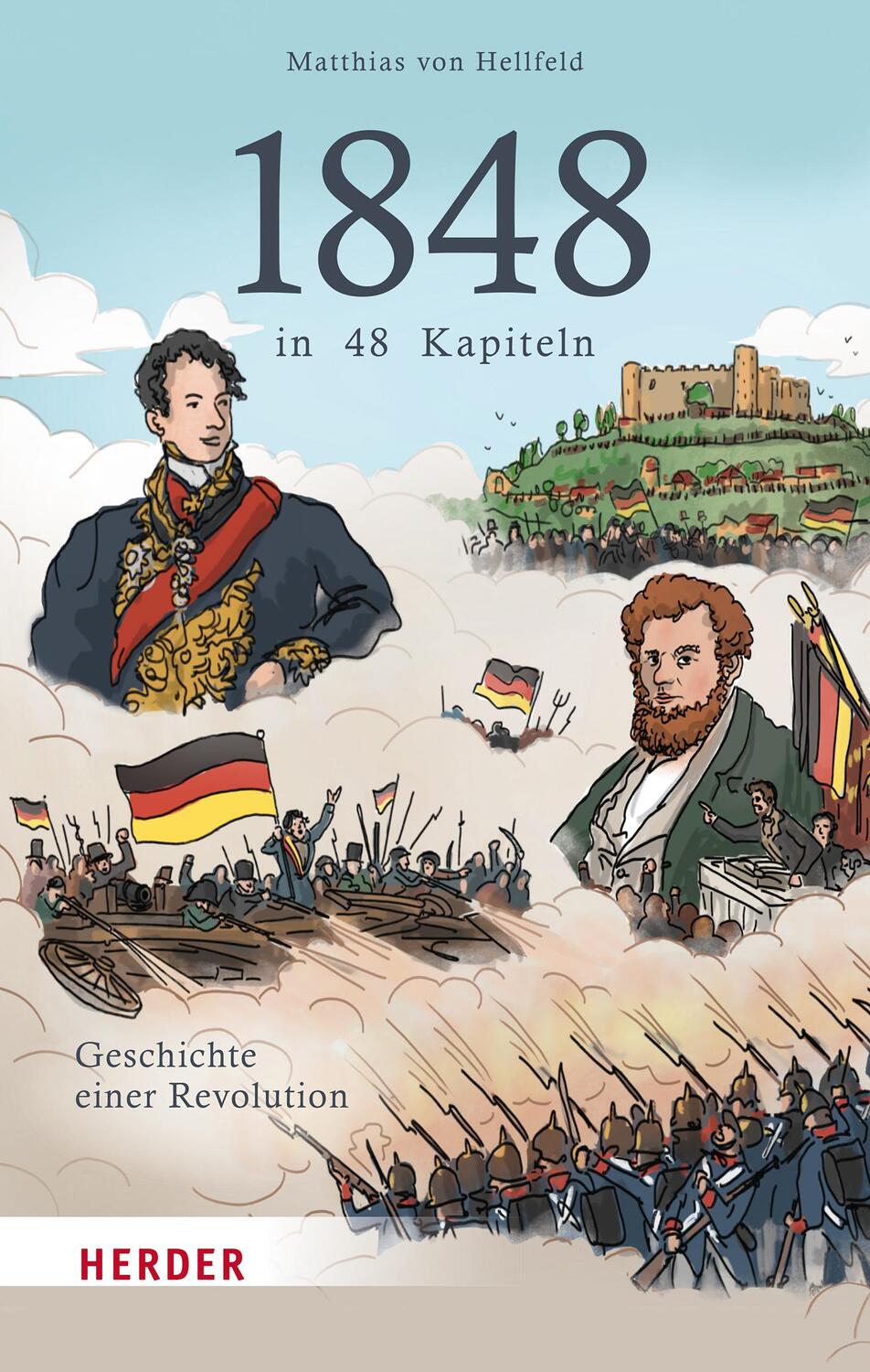 Cover: 9783451391552 | 1848 in 48 Kapiteln | Geschichte einer Revolution | Hellfeld | Buch