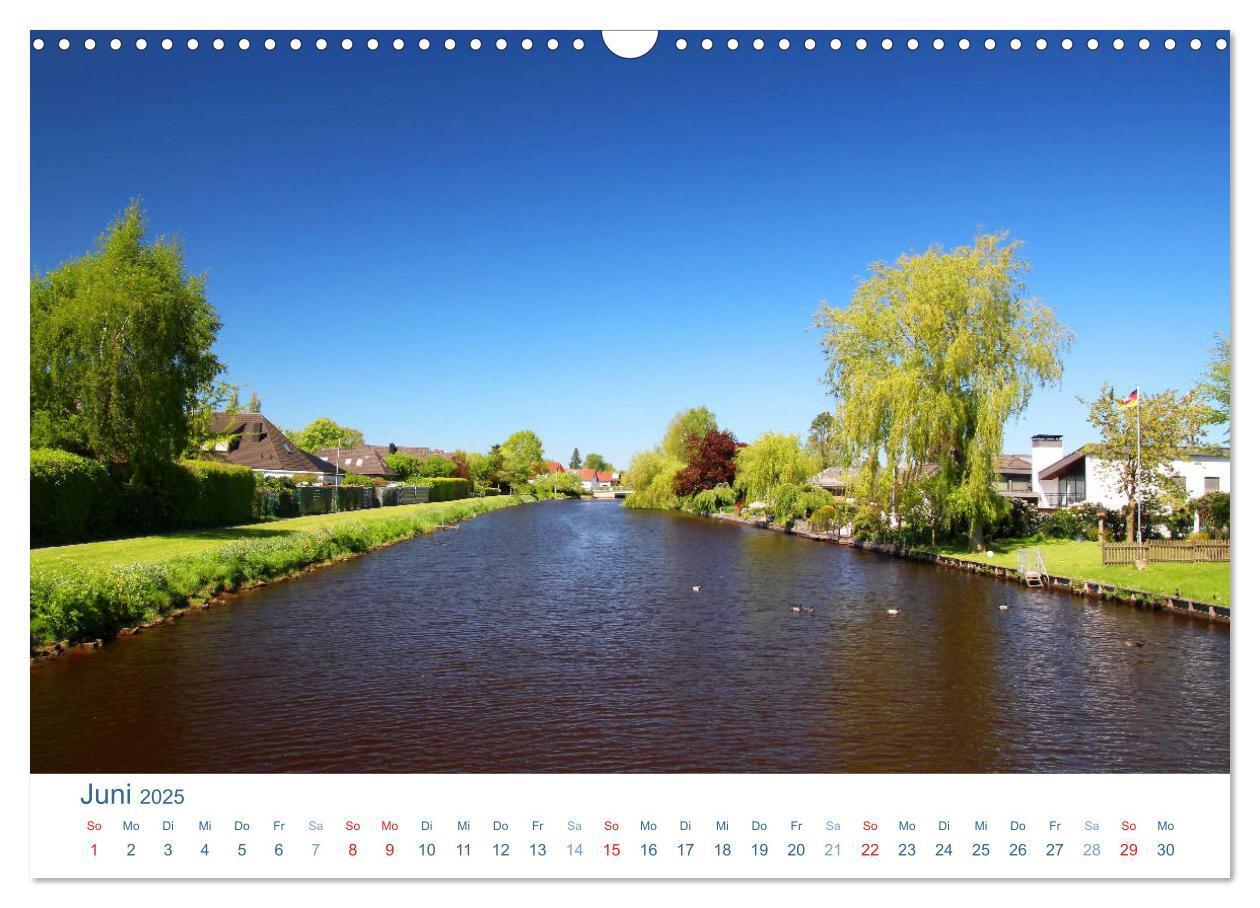 Bild: 9783435322442 | Berne 2025. Impressionen zwischen Weser und Hunte (Wandkalender...