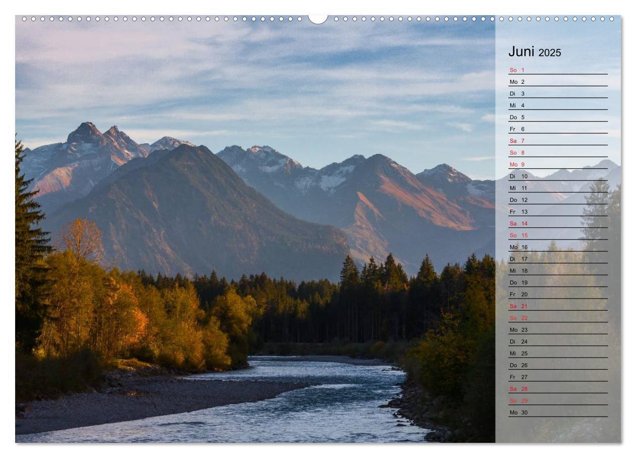 Bild: 9783435724888 | Das Oberstdorfer Allgäu (Wandkalender 2025 DIN A2 quer), CALVENDO...