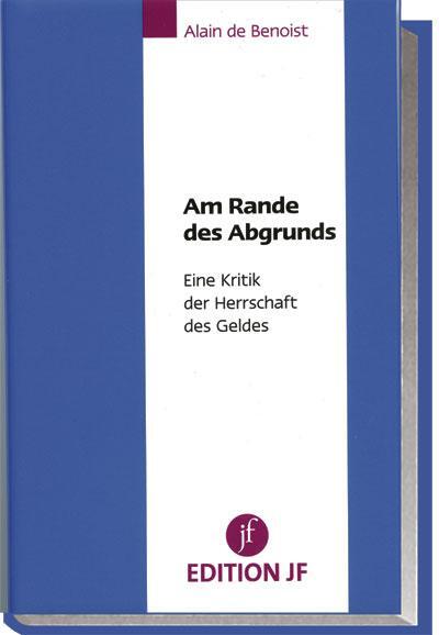 Cover: 9783929886399 | Am Rande des Abgrunds | Eine Kritik der Herrschaft des Geldes | Buch