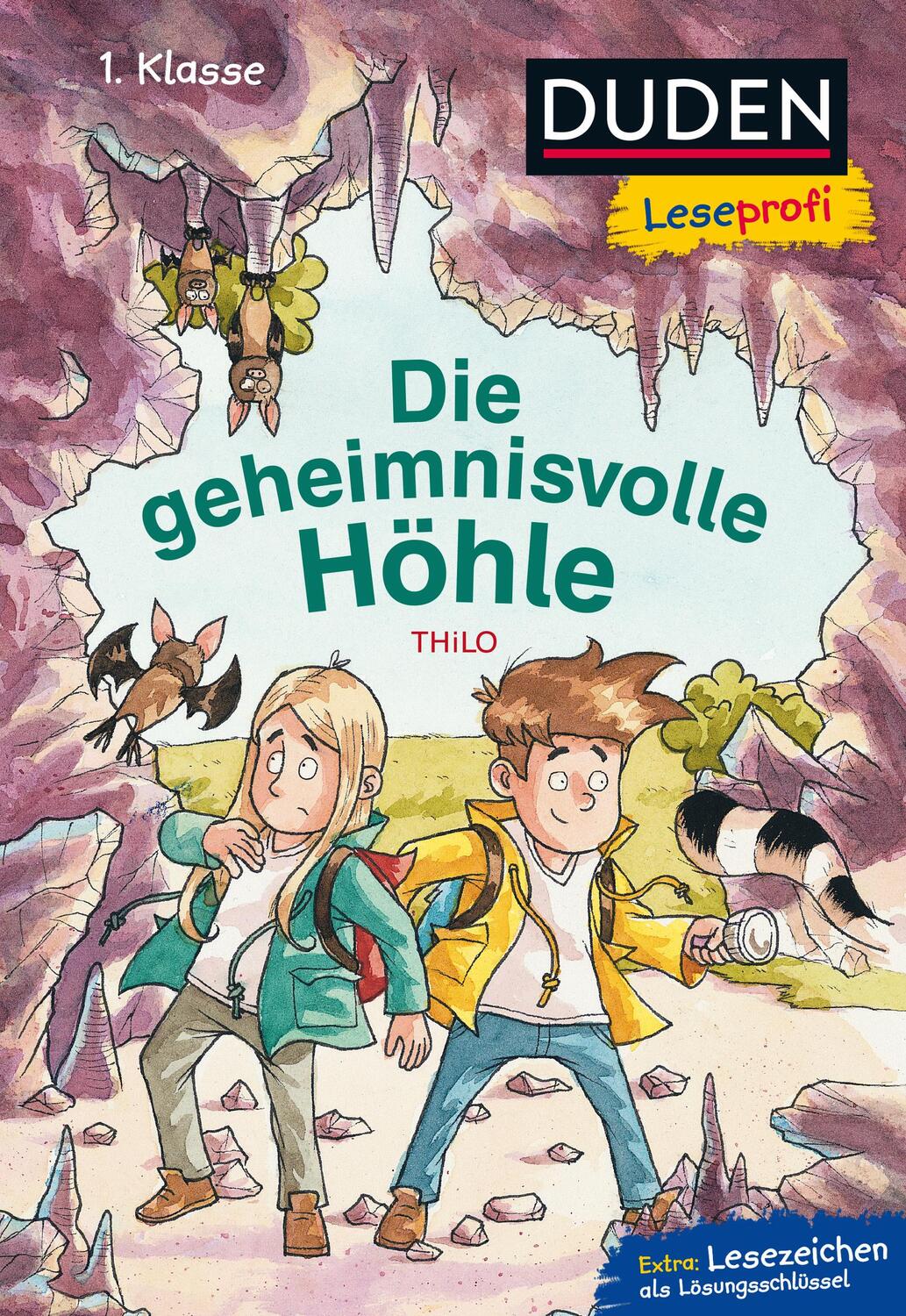 Cover: 9783737333313 | Duden Leseprofi - Die geheimnisvolle Höhle, 1. Klasse | Thilo | Buch