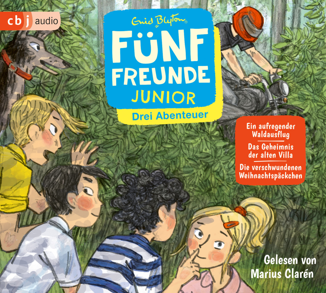 Cover: 9783837162134 | Fünf Freunde JUNIOR - Drei Abenteuer - Ein aufregender Waldausflug....