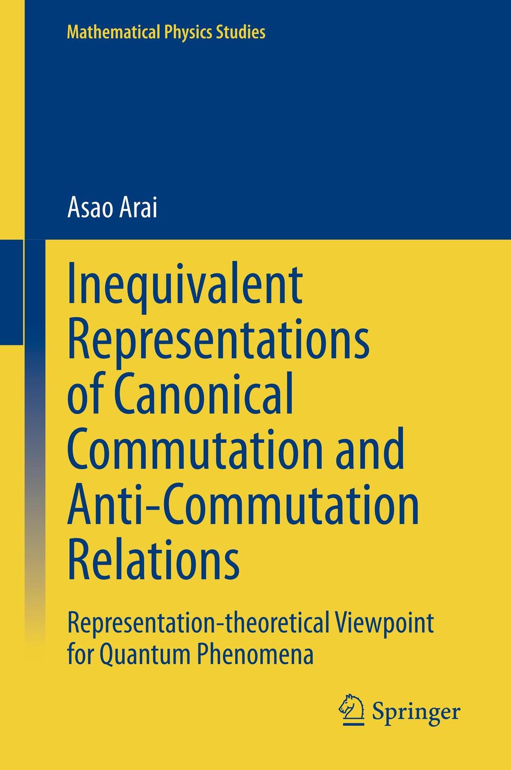 Cover: 9789811521799 | Inequivalent Representations of Canonical Commutation and...