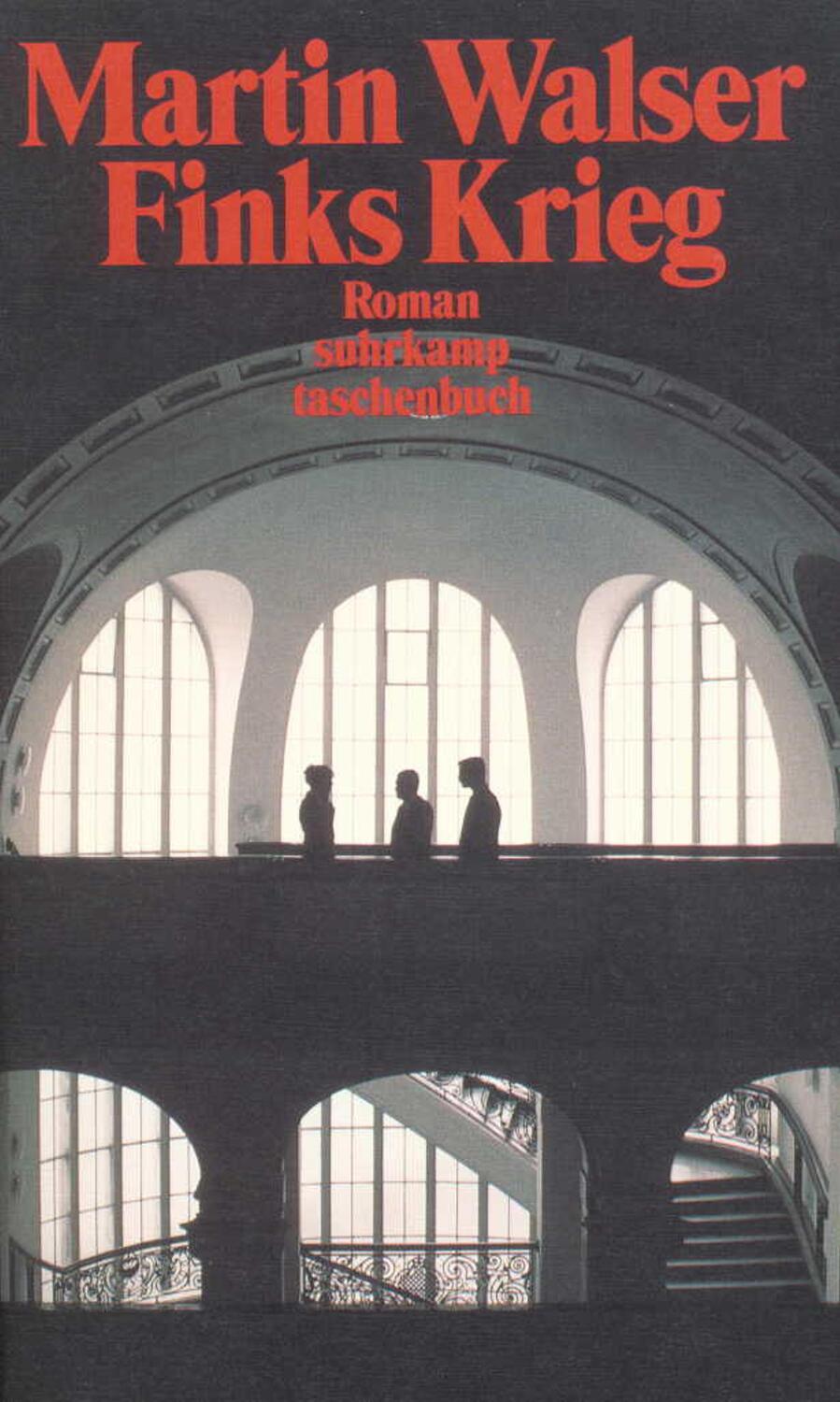 Cover: 9783518394007 | Finks Krieg | Martin Walser | Taschenbuch | Deutsch | 1998 | Suhrkamp