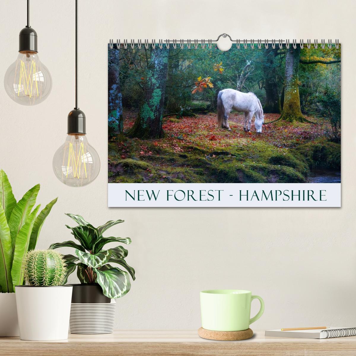 Bild: 9781325951833 | New Forest Hampshire (Wall Calendar 2025 DIN A4 landscape),...