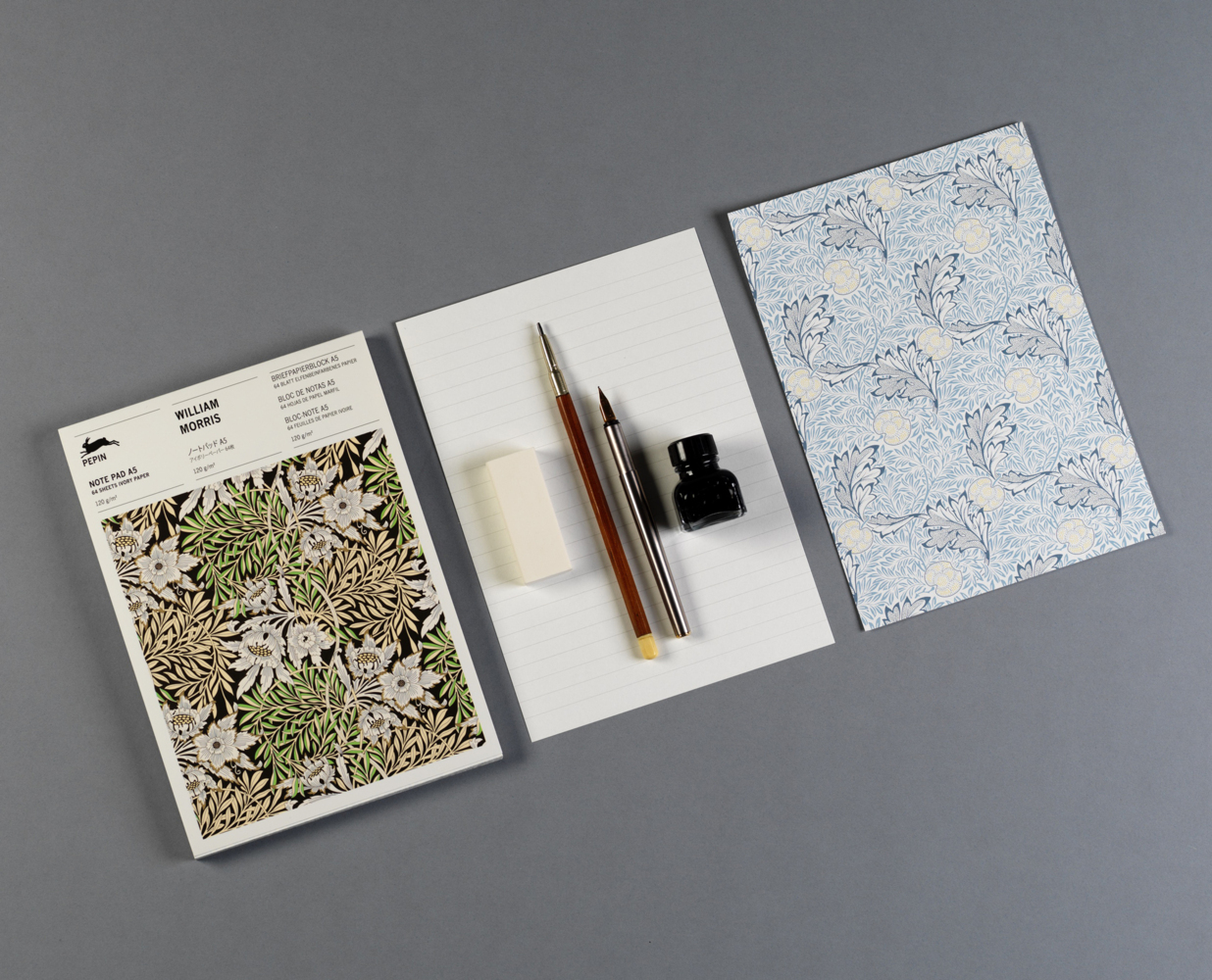 Bild: 9789460093340 | William Morris, Briefpapier | Writing Paper &amp; Note Pad A5 | Roojen