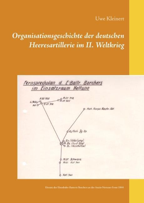 Cover: 9783743192140 | Organisationsgeschichte der deutschen Heeresartillerie im II....