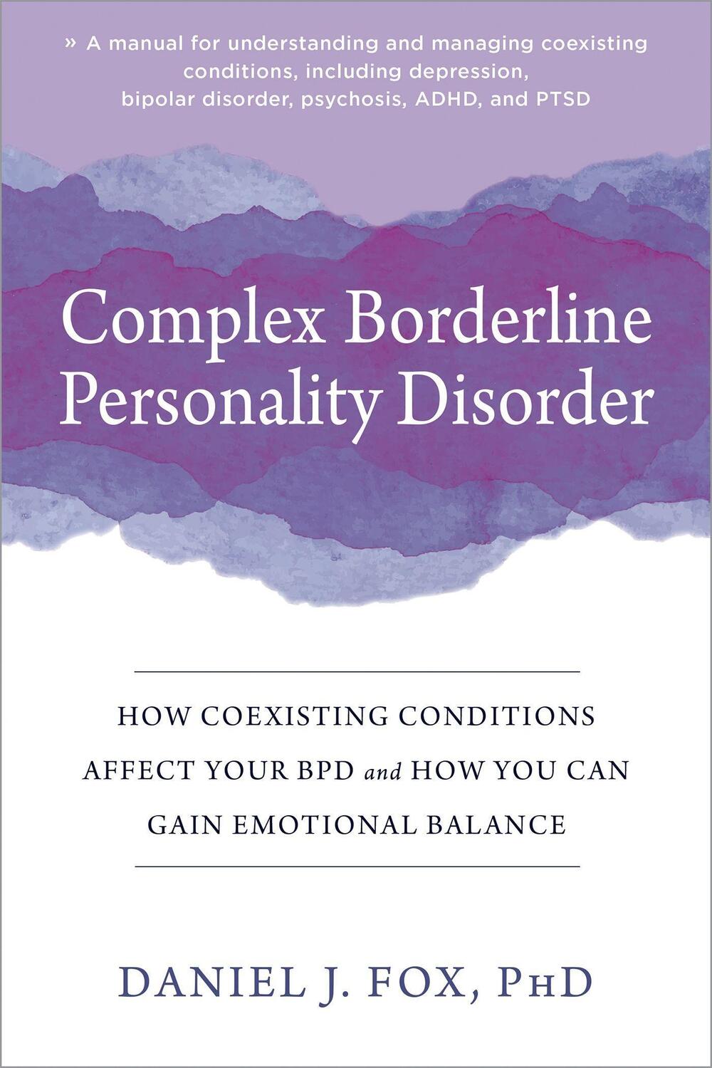 Cover: 9781684038558 | Complex Borderline Personality Disorder | Daniel Fox | Taschenbuch