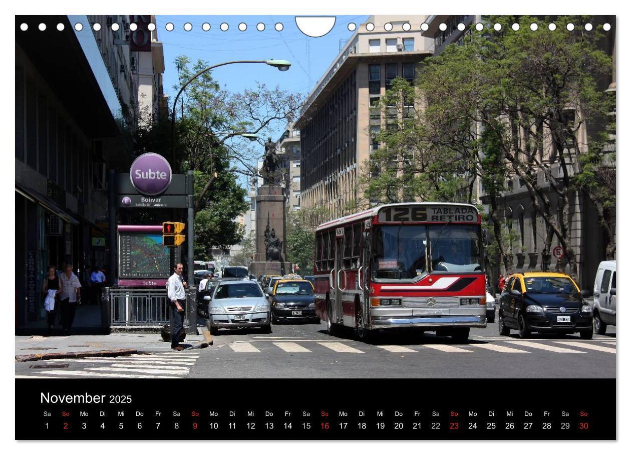 Bild: 9783435644995 | Buenos Aires (Wandkalender 2025 DIN A4 quer), CALVENDO Monatskalender