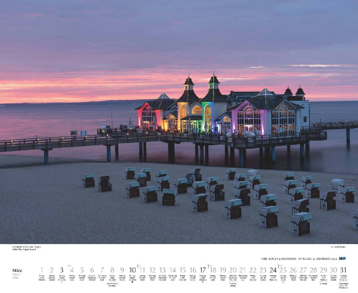 Bild: 4250809651460 | Mein Rügen &amp; Hiddensee 2024 - Wandkalender 52 x 42,5 cm -...