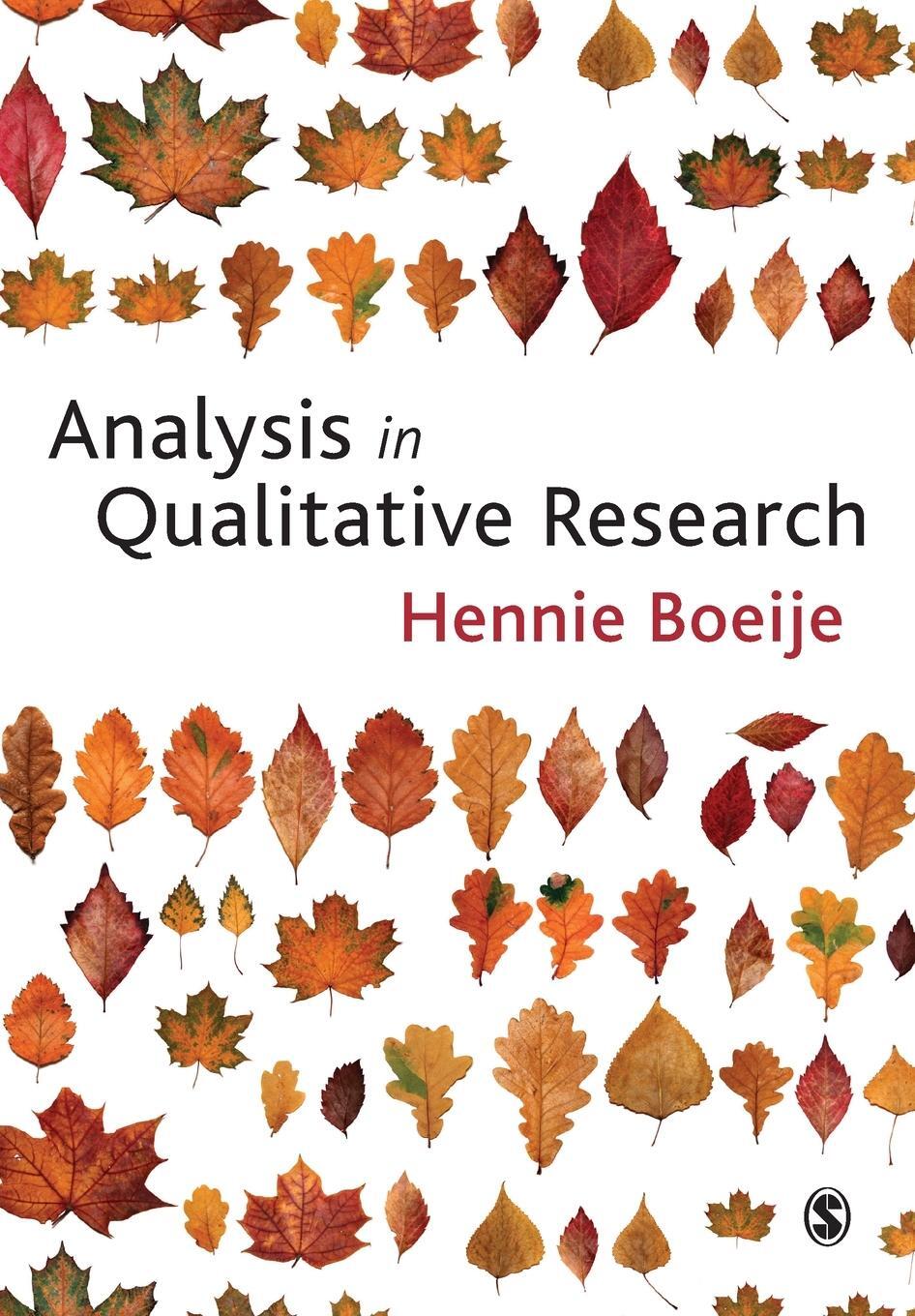 Cover: 9781847870070 | Analysis in Qualitative Research | Hennie R. Boeije | Taschenbuch