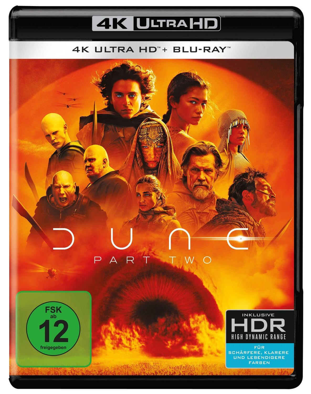 Cover: 5051890337511 | Dune: Part Two - 4K UHD | 4K Ultra HD Blu-ray + Blu-ray | Herbert