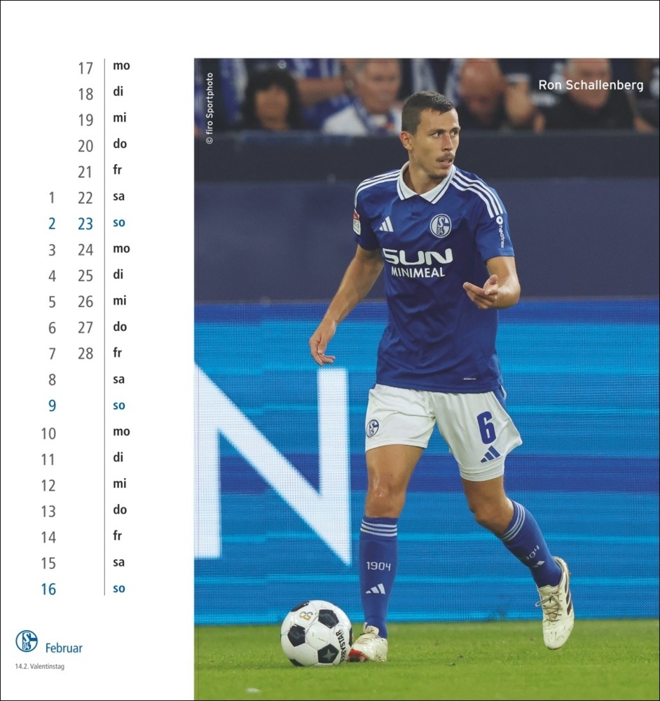 Bild: 9783756409211 | Schalke 04 Postkartenkalender 2025 | Kalender | Spiralbindung | 13 S.