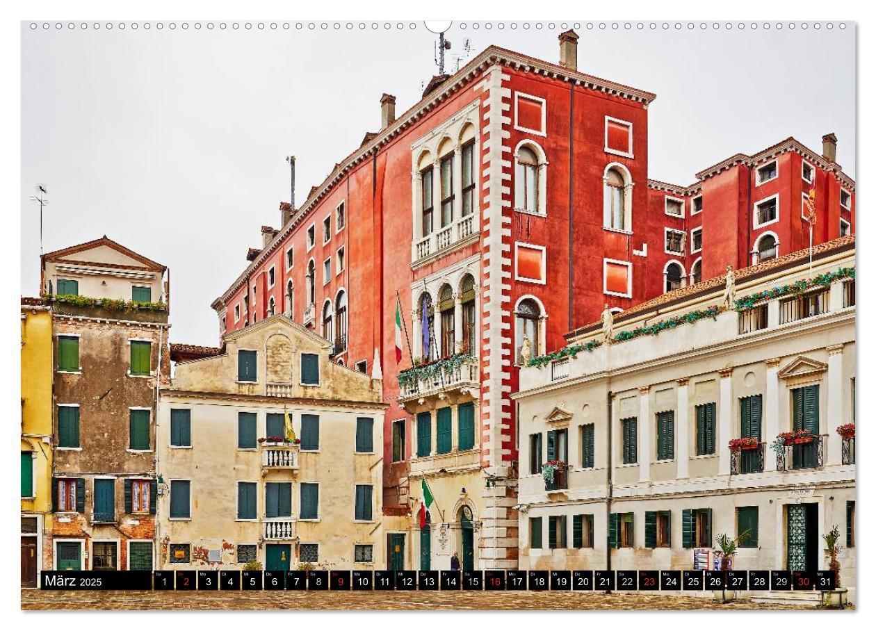 Bild: 9783435645633 | Besuch in Venedig (Wandkalender 2025 DIN A2 quer), CALVENDO...