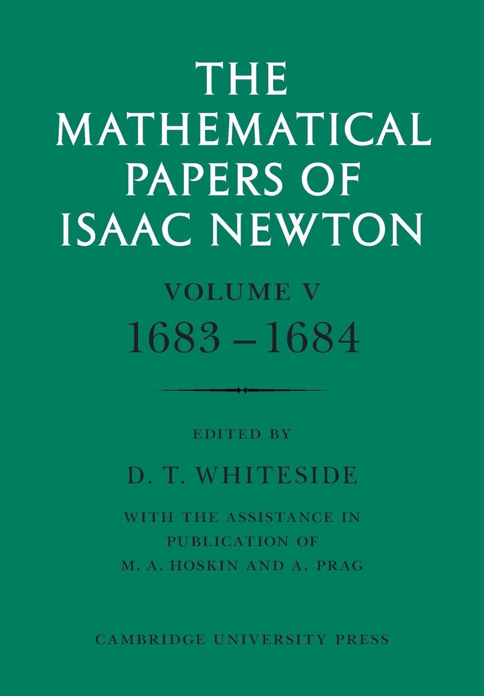 Cover: 9780521045841 | The Mathematical Papers of Isaac Newton | Volume 5, 1683 1684 | Newton